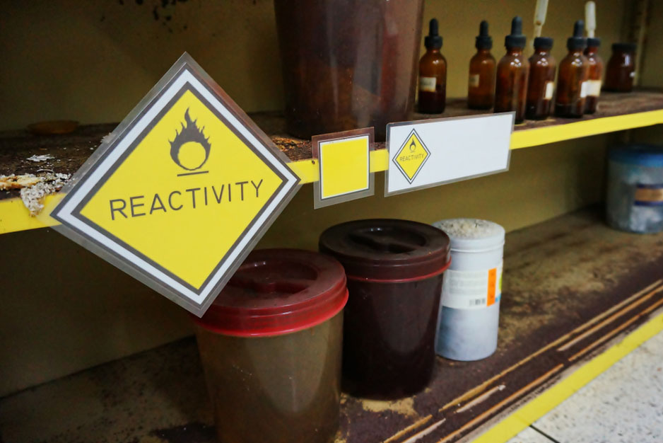 reactivity label on barrels
