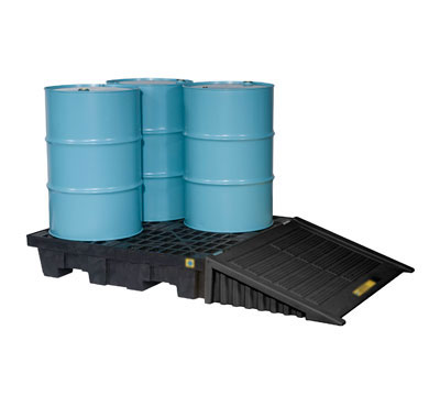 Pallets plásticos para derrames EcoPolyBlend 
