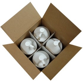 Round Plastic Jug Hazmat Shipping Kits