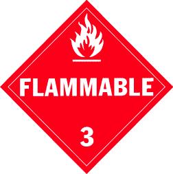 Placas peligro clase 3