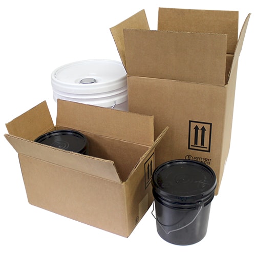 4G Round Plastic Pails / Drum Shippers