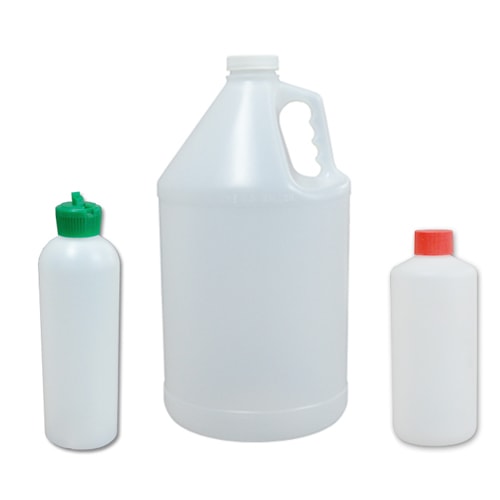 Botellas y jarras plásticas