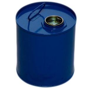 (X RATED) PG I,II,III 1.32 Gallon / 5 Liter Tight Head Steel Drum Epoxy Lined, 2