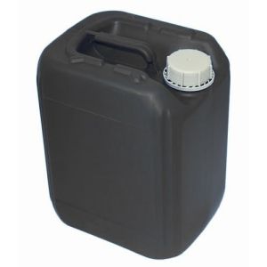 10L / 2.64 G HDPE Jerrican (Black)