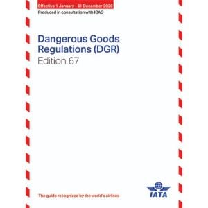 2026 67th Edition IATA Dangerous Goods Regulations - Perfect Bound - (English)