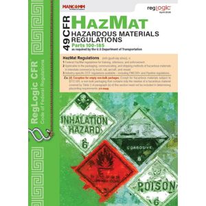 Hazmat 49 CFR Parts 100-185 - Perfect Bound - (April 2026)