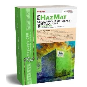 Hazmat 49 CFR Parts 100-185 - Perfect Bound - (March 2026)