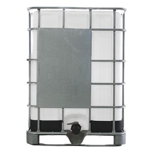 330 Gallon IBC Plastic / Poly Tote, Food Grade (New Bottle / Reconditioned Metal Cage)