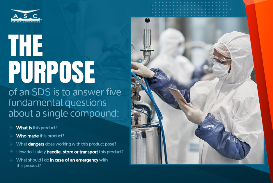 What Is the Purpose of an SDS