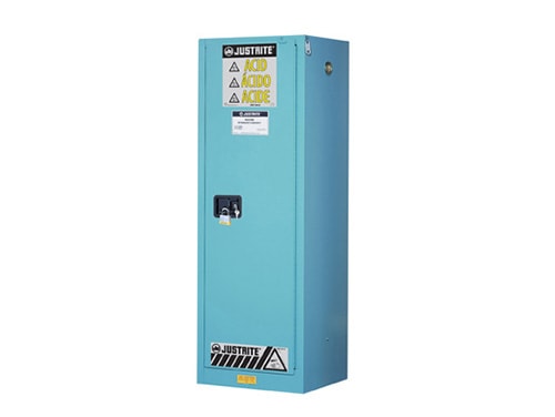 Steel Slimline and Deep Slimline Safety Cabinets for Corrosives