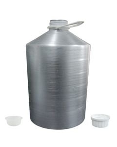 25L (6 1/2 Gallon) UN Rated Aluminum Bottle with Caps