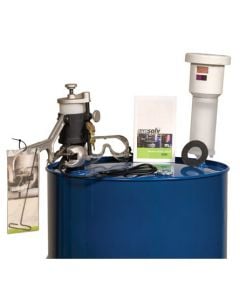 erosolv® Super System for Recycling Aerosol Cans, Puncturing Unit, Filter, Wire, Counter, and Goggles