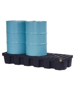 Justrite® 3 Drum EcoPolyBlend Spill Control Pallet, No Drain