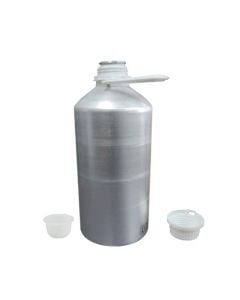 2.5L (84.54oz) UN Rated Aluminum Bottle with Caps