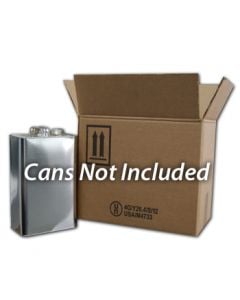 4 x 1 Gallon F-Style Metal Can Box and Partition ONLY (4G/Y26.4)
