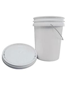5 Gallon HDPE UN Certified Pail with Non Spouted Lid
