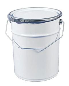 UN/Y1.4 1.32GAL/5L TAPERED PAIL WHITE/PLAIN 180d 