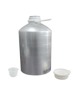 6.1L (1.61 Gallon) UN Rated Aluminum Bottle with Caps