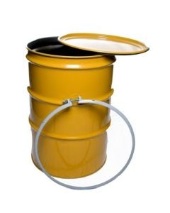 Salvage 85 Gallon Steel Drum