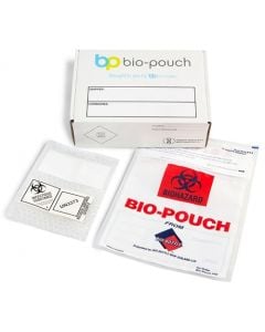 Bio Pouch Specimen Kit, Pouch Size 9.5" x 13.5"