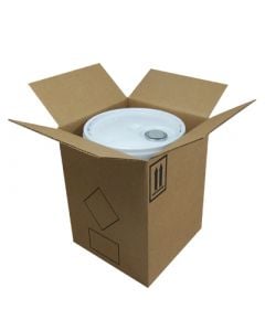 5 Gallon Drum/Pail Overpack Box with Insert
