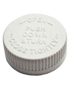 Child Resistant Caps - Fits 38/400 Plastic Jugs