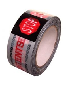 Check Contents Printed Packaging Tape 