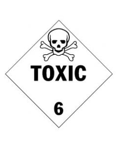 Toxic Substances Placard
