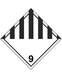 Miscellaneous Dangerous Goods Placard