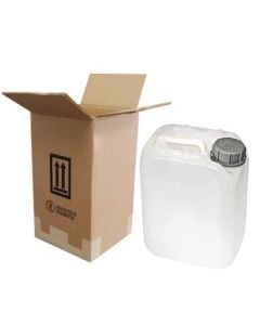 5 Liter (1.32 Gallon) Jerrican / Jug Shipper - 3H1 - Natural/White