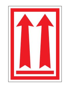 Red Orientation Label
