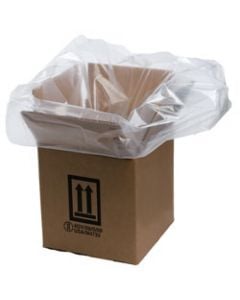 Poly Bags, 3.00 Mil. Gusseted, 18.00"(W) x 10.00"(D) x 33.00"(L) x 3.00 mils