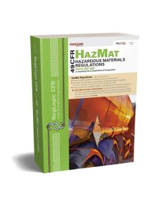 Hazmat 49 CFR Parts 100-185 - Perfect Bound - (e1 03/24)