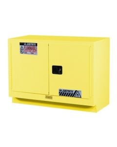 Under Fume Hood solvent/flammable liquid safety cabinet