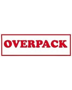Overpack Label, Roll of 500