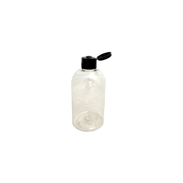 n Round Plastic Bottle with 24/410  Flip Top Cap