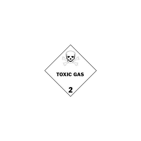Toxic Gas Label