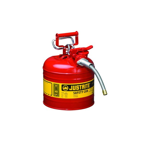 2 Gallon (7.75L) Steel Compliant Type II Accuflow Safety Can 