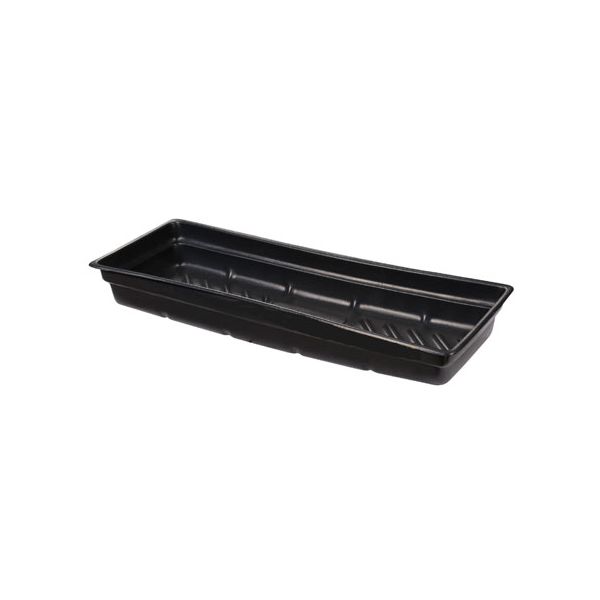 Justrite® 12 Gallon EcoPolyBlend Spill Control Trays, 46"x16"x5.5" in.