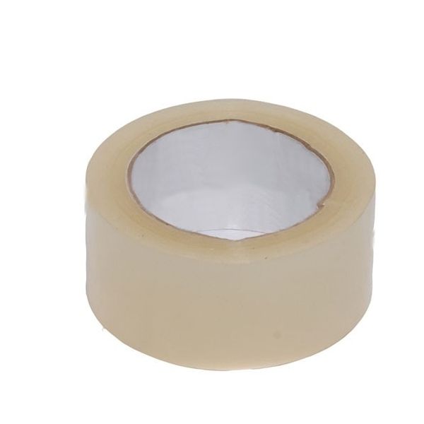2" Clear Heavy Duty Plastic Adhesive Tape, 1 Roll
