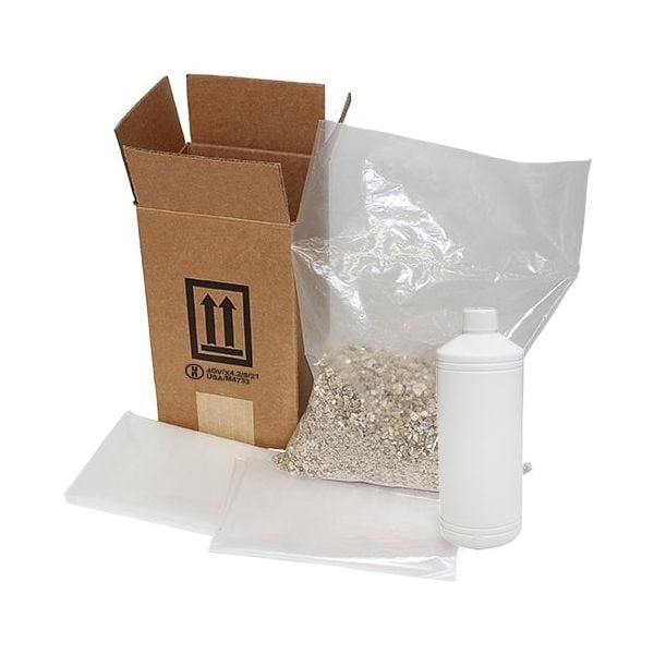 4GV 1L Narrow Mouth Plastic Bottle Shipper Kit (4GV/X4.2)
