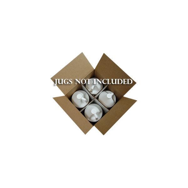 4 x 1 Gallon Plastic Jug Box 