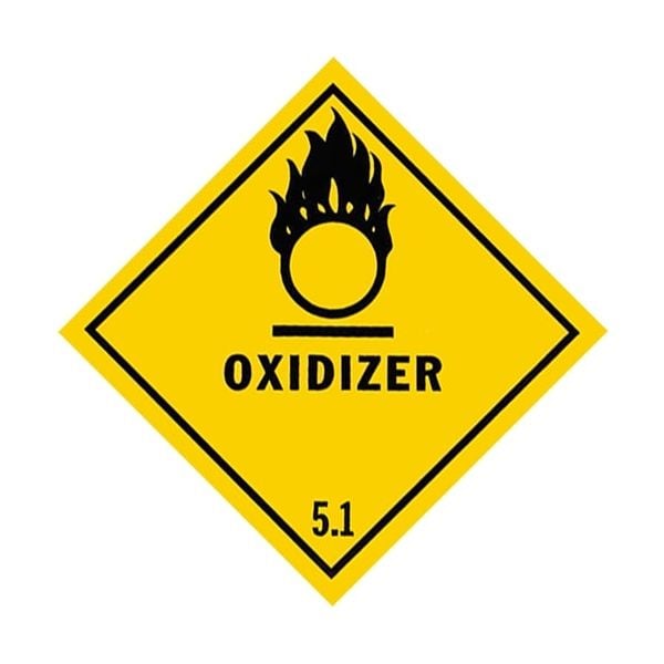Oxidizer Label