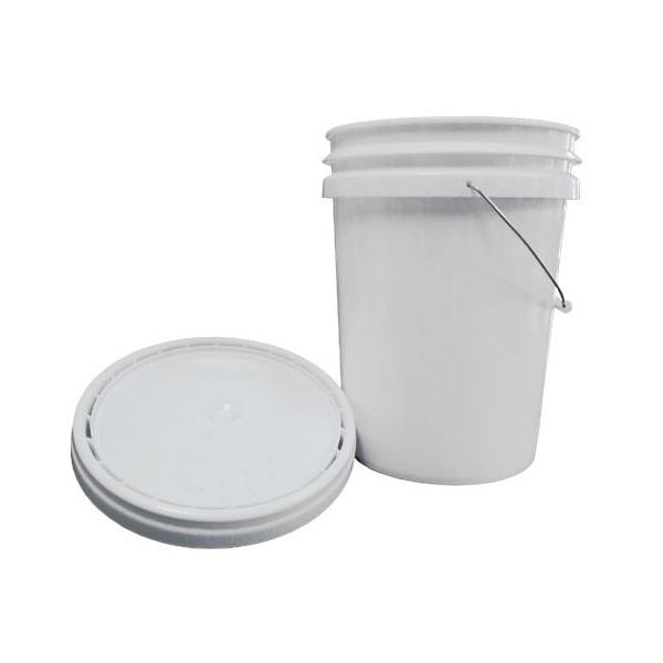 5 Gallon HDPE UN Certified Pail with Non Spouted Lid