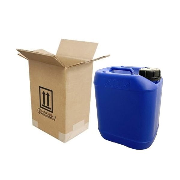 5 Liter (1.32 Gallon) Style # 2 Jerrican / Jug Shipper - 3H1 - Blue with 4G Outer Box
