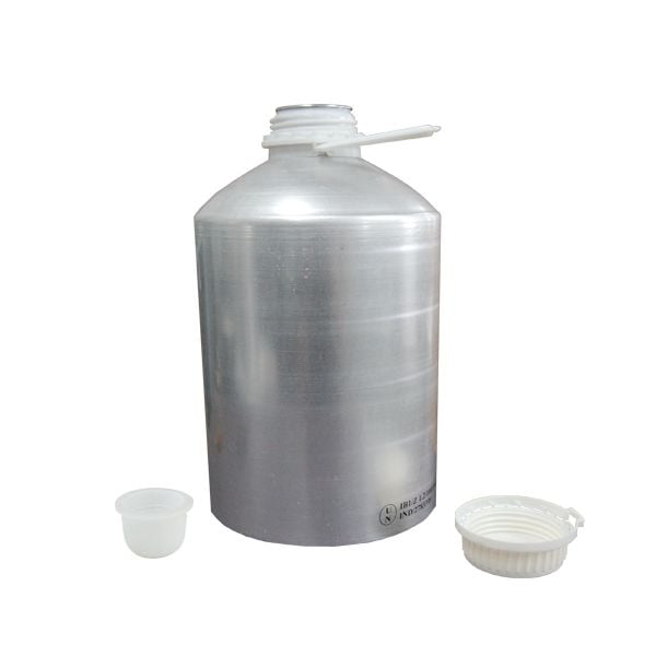 6.1L (1.61 Gallon) UN Rated Aluminum Bottle with Caps