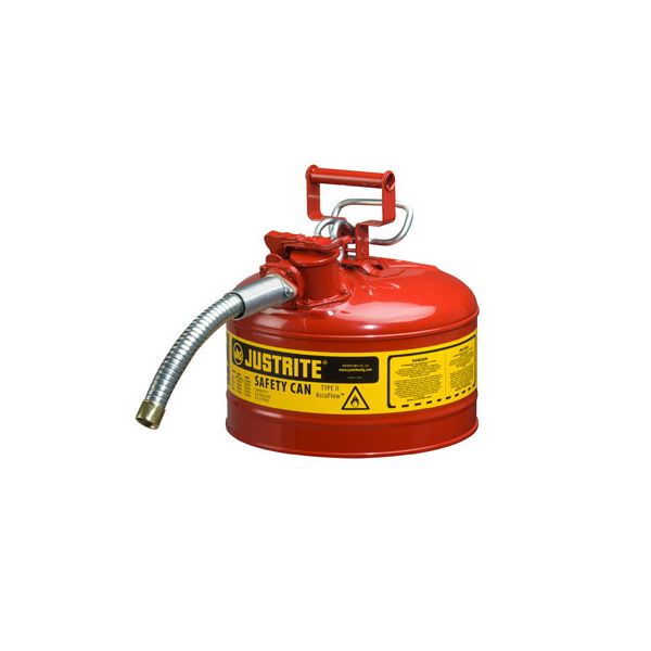 2.5 Gallon (9.5L) Steel Compliant Type II Accuflow Safety Can for Flammables