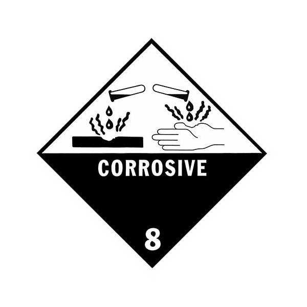 Corrosive Label
