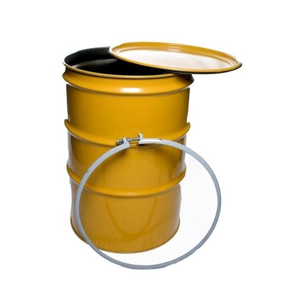 Salvage 85 Gallon Steel Drum