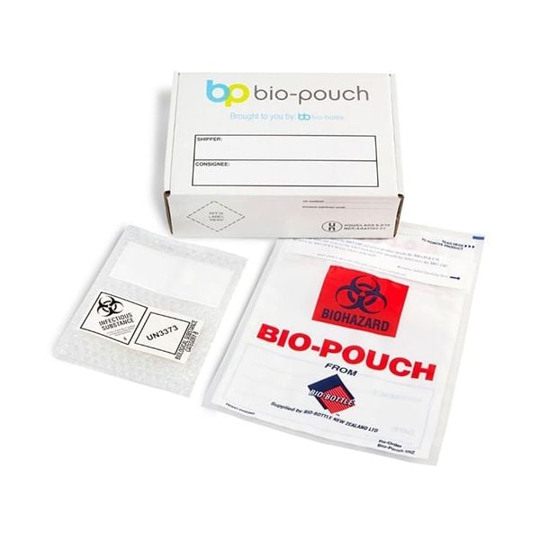 Bio Pouch Specimen Kit, Pouch Size 9.5" x 13.5"